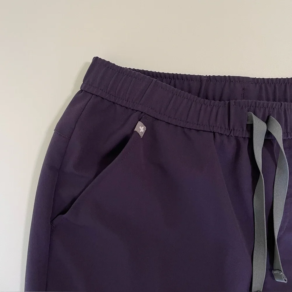 Figs Tansen Jogger Scrub Pants Limited Edition Purple Shadow Small Short